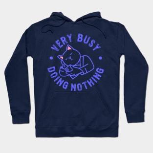 busy cat Hoodie